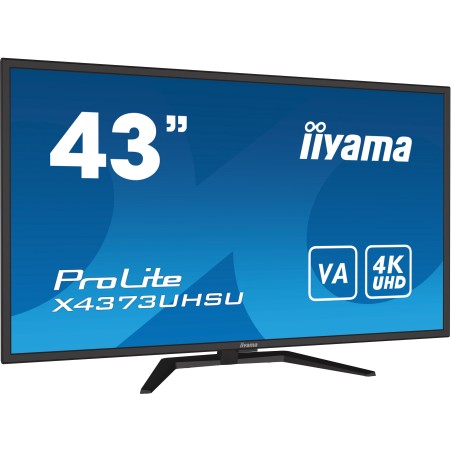 iiyama 43" UHD Monitor X4373UHSU-B1 - Stunning 4K Clarity and Performance